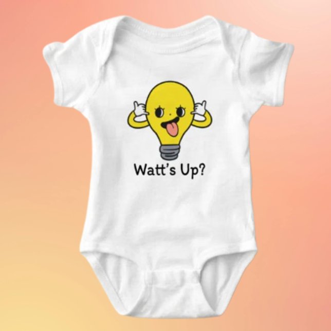 Ça gaze ? Body bébé culotte ampoule mignonne (Créateur téléchargé)