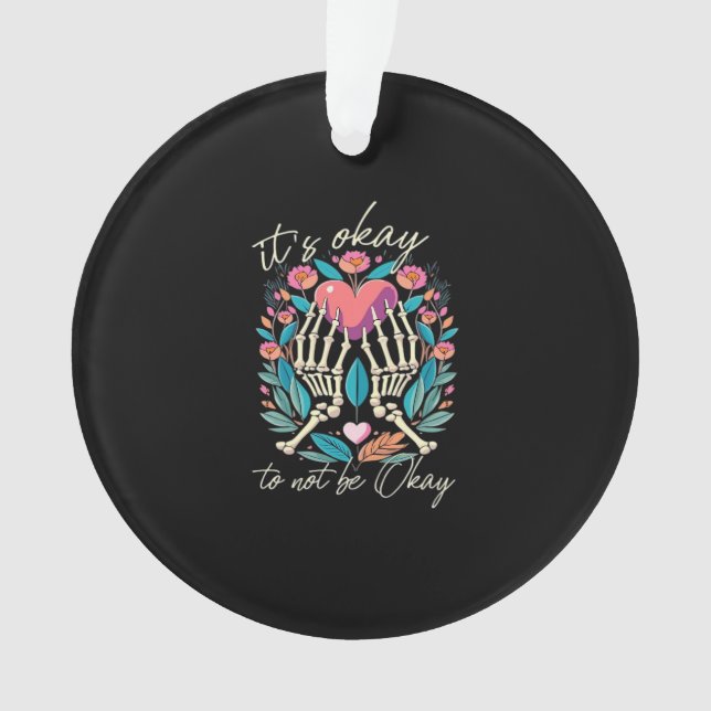 Ça Ne Va Pas - Squelette Mains Avec Coeur (devant)