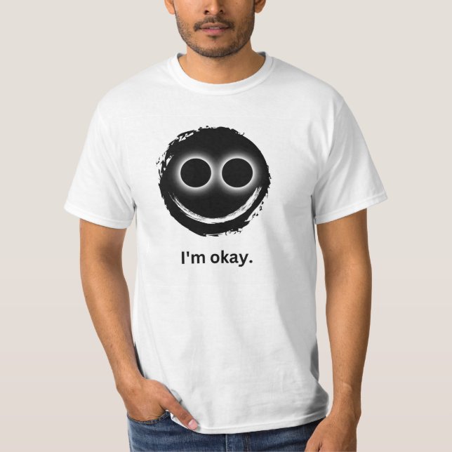 "Ça va." T-shirt blanc (Devant)