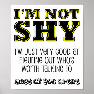 Ça Vaut La Peine De Parler À Une Poster Drôle