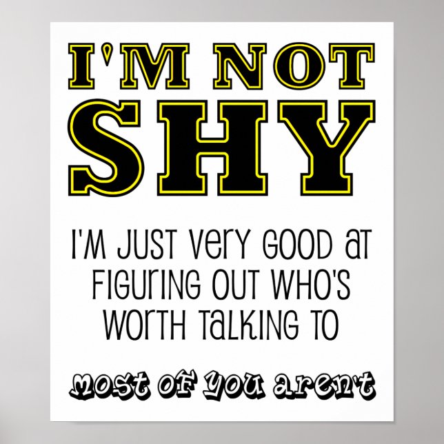 Ça Vaut La Peine De Parler À Une Poster Drôle (Devant)