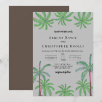 Cabana Coconut Grove Faire-part de mariage