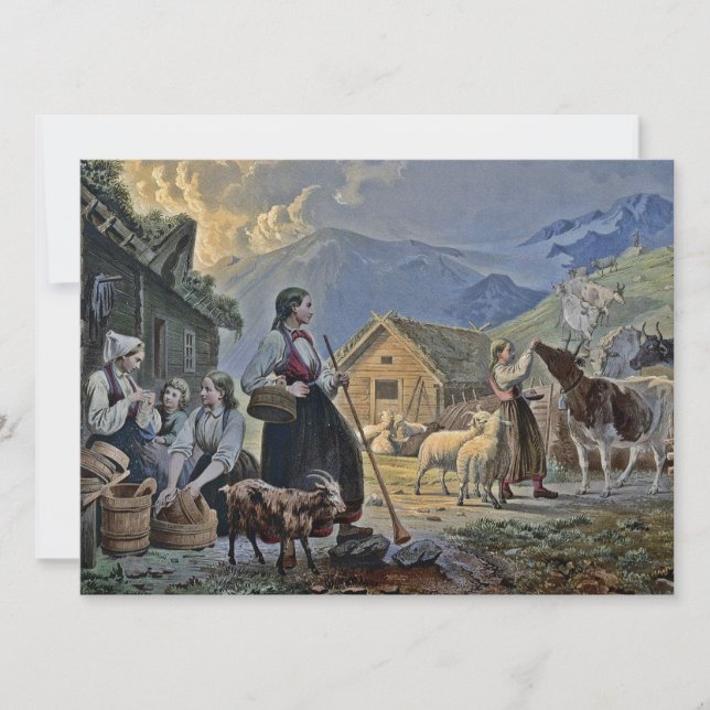Cabane de bergers sur la montagne (Devant)