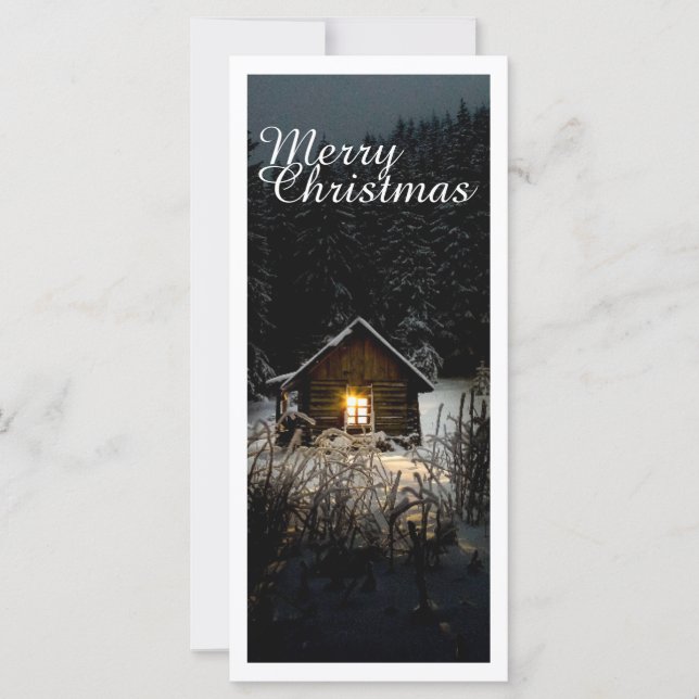 Cabane Mystique de Noël en Profonde Forêt (Devant)