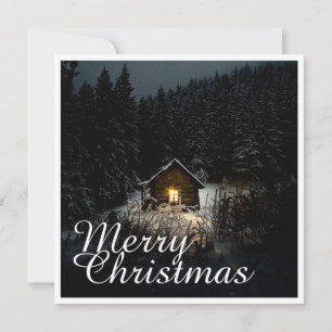 Cabane Mystique de Noël en Profonde Forêt