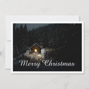 Cabane Mystique de Noël en Profonde Forêt