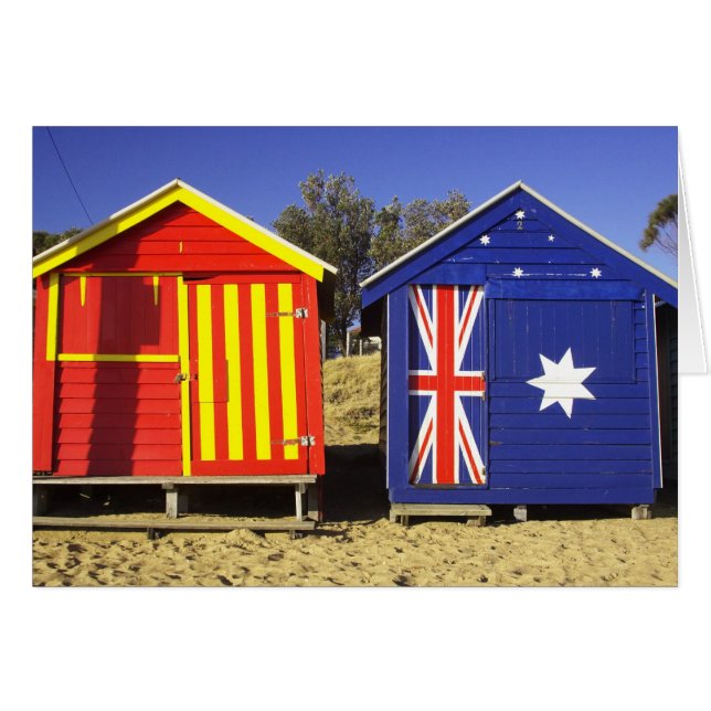 Cabanons de bain, plage de Middle Brighton, Port 2 (Devant horizontal)