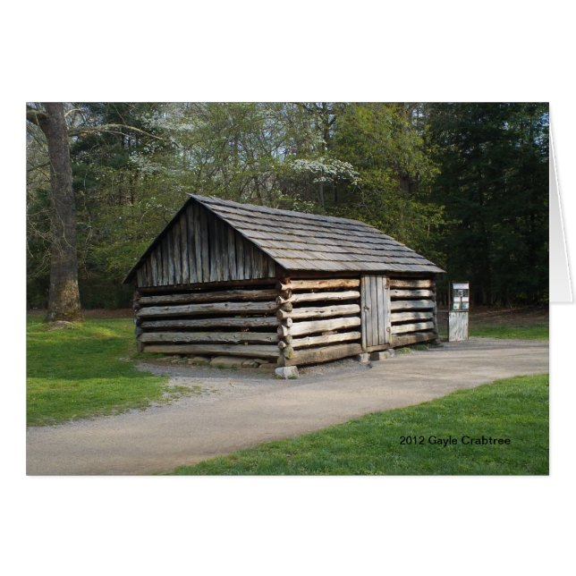 Cabine à Cades Cove (Devant Horizontal)