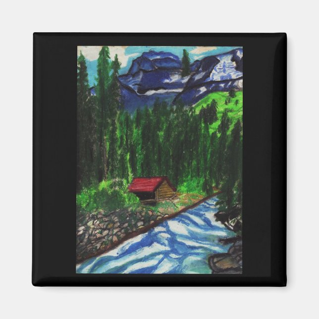 CABINE DANS LA MAGNET DES BOIS (Devant)