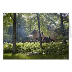 Cabine de rondin en bois