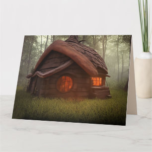 CABINE EN BOIS CARTES D'ANNIVERSAIRE ART