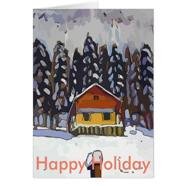 Cabine En Neige (Devant)