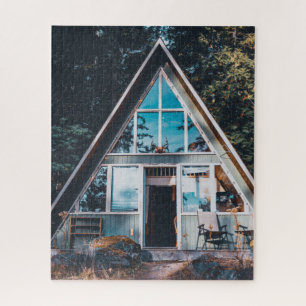 Cabine RUSTIQUE A-FRAME JIGSAW PUZZLE