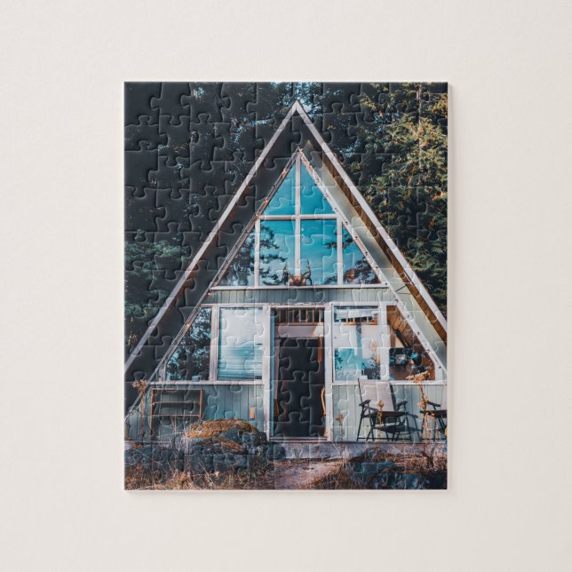 Cabine RUSTIQUE A-FRAME JIGSAW PUZZLE (Vertical)