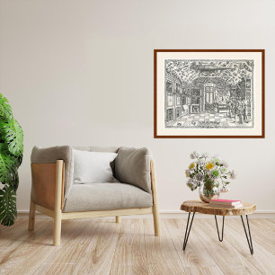 Cabinet De Curiosités Des Années 1590 - Impression