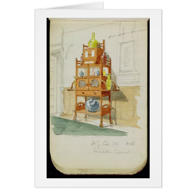 Cabinet d'exposition, c.1860s-70s (la semaine et (Devant)