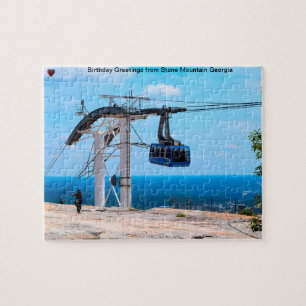 Cable Car Stone Mountain Georgia Jigsaw Puzzle