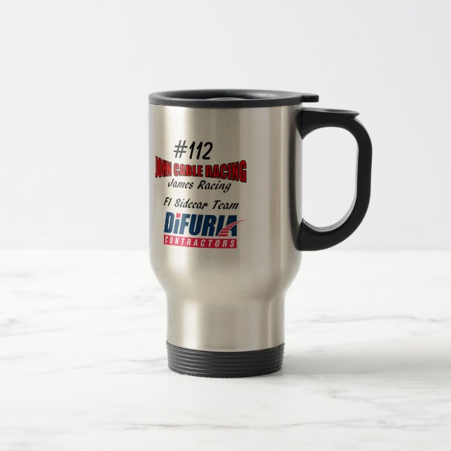 Câble et James de John emballant la tasse de (Droit)