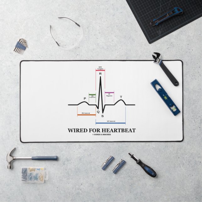 Câblé Pour Le Rythme De Sinus ECG/EKG Heartbeat (Poste de travail)