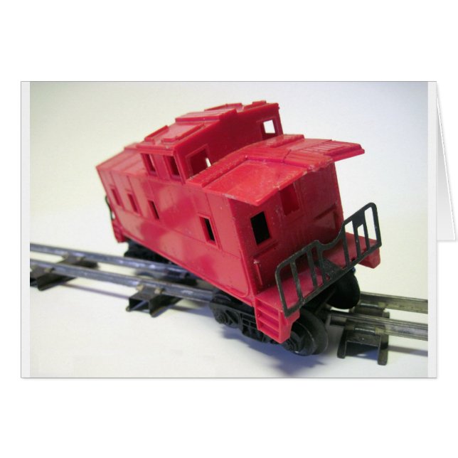 Caboose rouge (Devant horizontal)