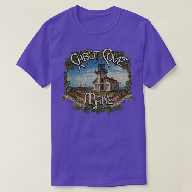 Cabot Cove Maine 1780 TShirt (Design devant)