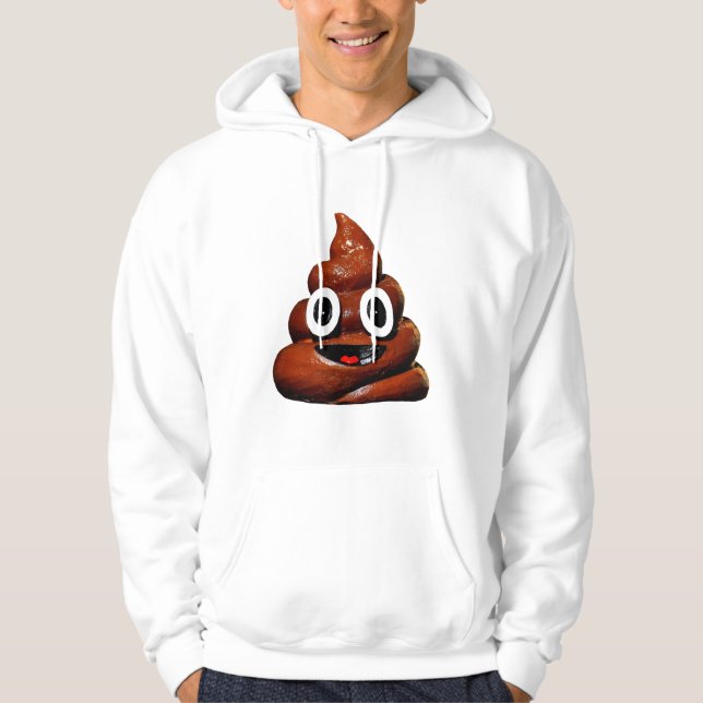 Caca, sweat à capuche !  (Devant)