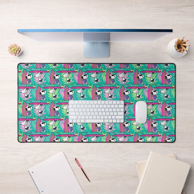 cacahuètes | Snoopy Turquoise Surf Motif (Bureau 1)