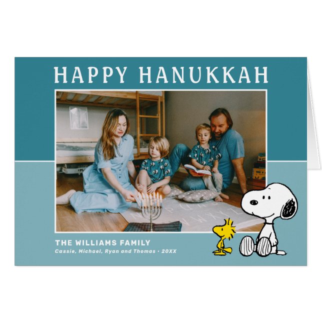 cacahuètes | Snoopy & Woodstock Happy Hanoukka (Devant horizontal)