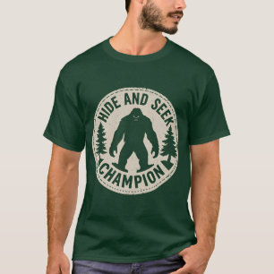 Cacher et chercher le t-shirt Champion Bigfoot
