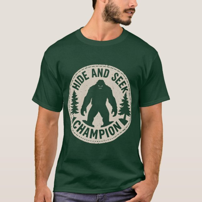 Cacher et chercher le t-shirt Champion Bigfoot (Devant)