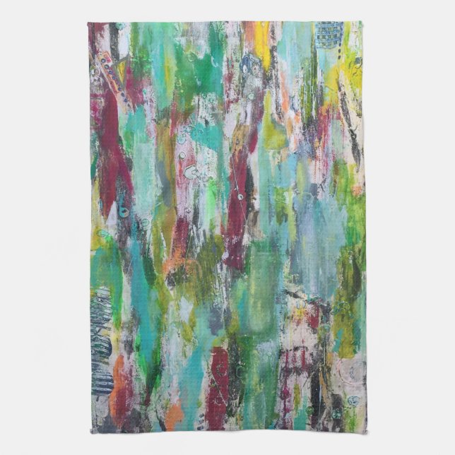 Cacher et chercher serviette de cuisine (Vertical)