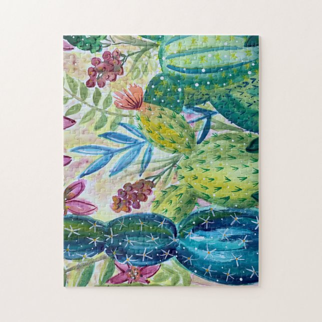 Cacti Puzzle (Vertical)