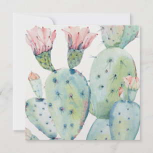 Cactus 21e anniversaire Invitation