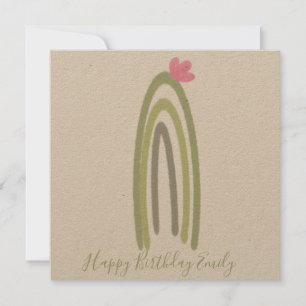 Cactus Arc-en-ciel illustration Terre