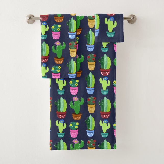 Cactus de caricature tendance mignonne en Motif de (En situation)