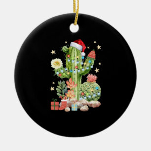 Cactus Décoration de Noël T Chemise