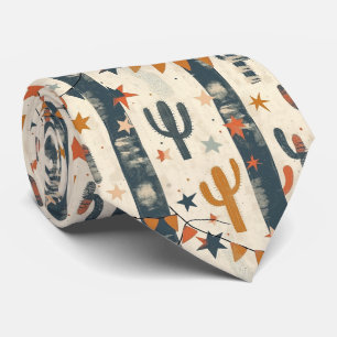Cactus du Sud-Ouest Cravate - Rustic Desert Party