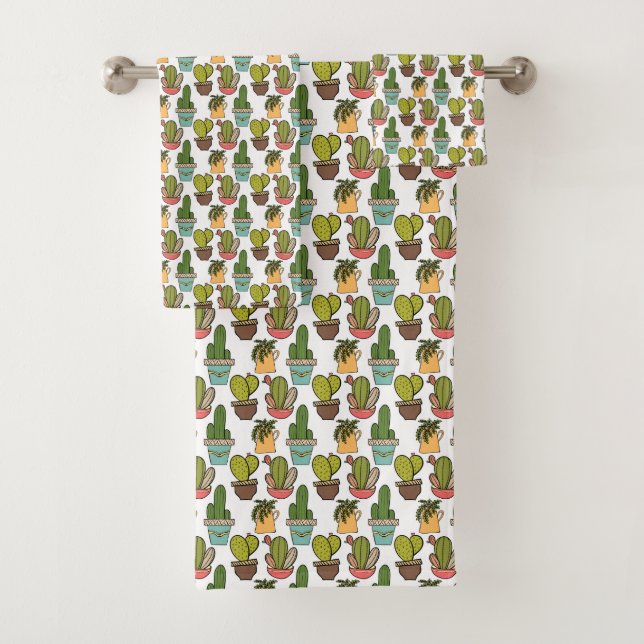 Cactus et Succulents d'intérieur dans le motif de (En situation)