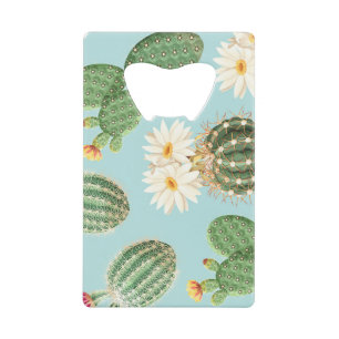 Cactus, fleurs roses : décor clair