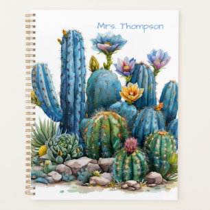 Cactus florissants et succulents