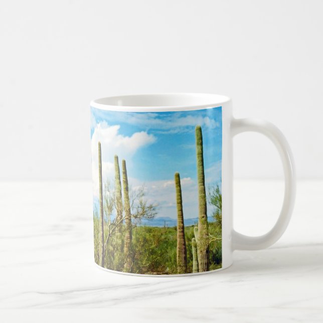 Cactus Forest Blue Sky Mug (Droite)