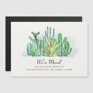 Cactus Plantes Botanical We have moved Faire-part