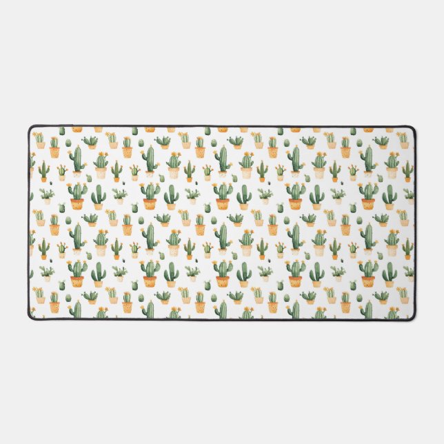 Cactus pointillés sur blanc (Recto)