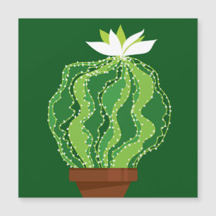 Cactus vert : motif abstrait naturel.
