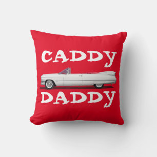 CADDY DADDY DAD CLASSIC CAR AVEC COUSSIN FINS