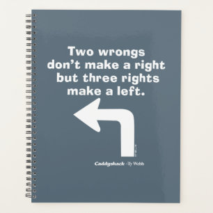 Caddyshack Deux erreurs ne font pas un droit