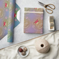 40e année de Mariage Ruby papier d'enveloppement