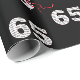 Cadeau 65e Anniversaire Bouquet Bouquet Papier d'envelopp