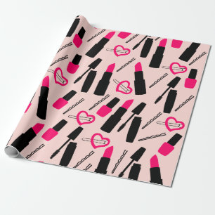 Cadeau Accessoires de maquillage Papier d'enveloppement