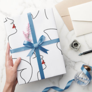 Cadeau Ailes émergentes - Papier d'enveloppement de papil